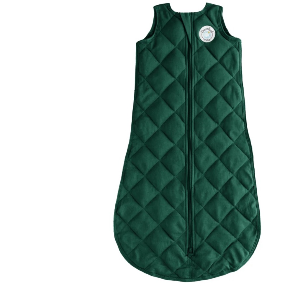 Dreamland Baby Weighted Sleep Sack - Forest Green 6-12mos.